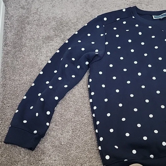 Karen Scott Dot Print Sweatshirt - XL - Picture 5 of 12